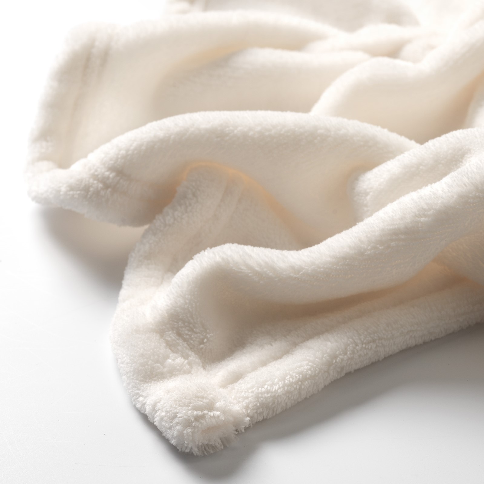 HARVEY - Plaid fleece 150x200 cm - Snow white -wit - superzacht HARVEY - Plaid fleece 150x200 cm - Snow white -wit - superzacht
