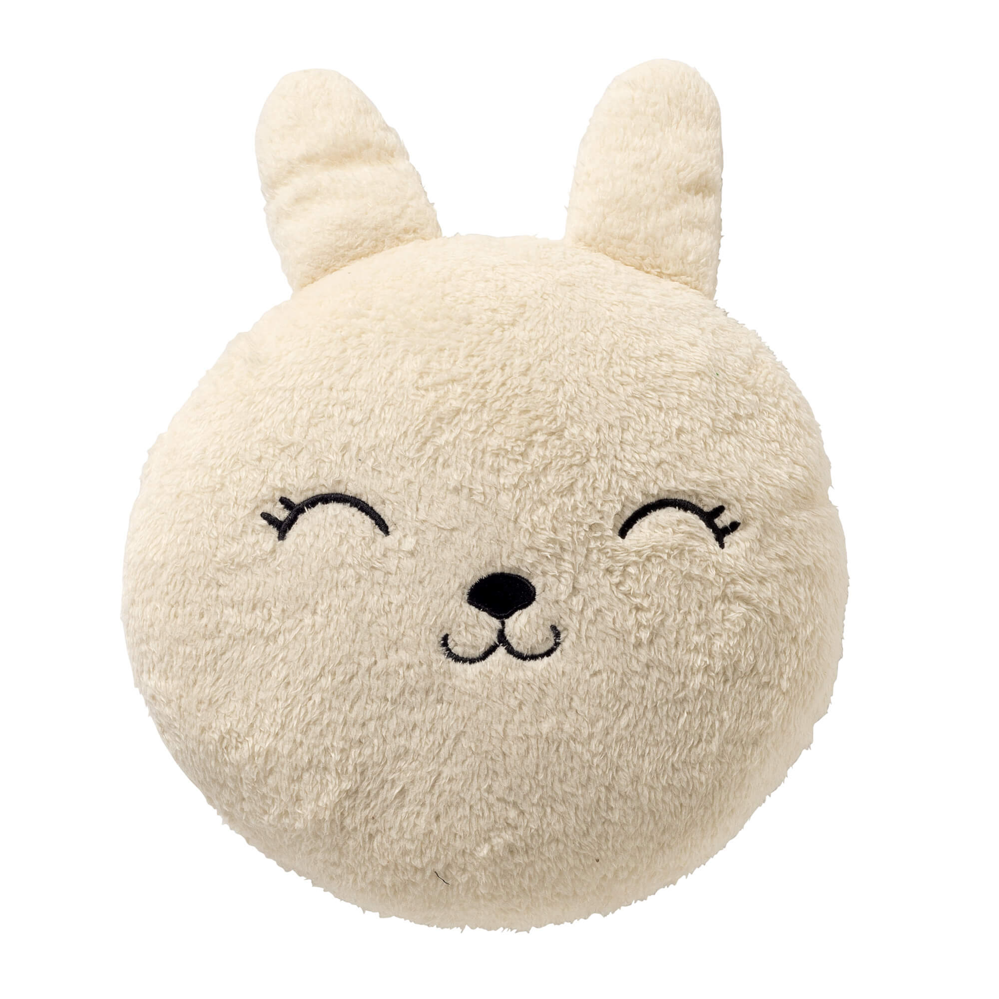 BUNNY - Sierkussen konijn Ø30 cm - Snow White - wit