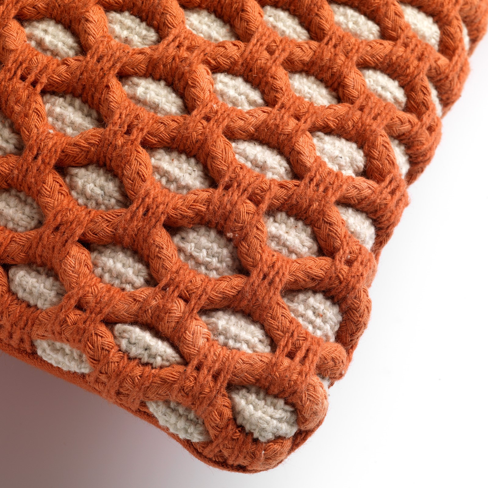 DENLEY - Kussenhoes van katoen Potters Clay 45x45 cm - oranje DENLEY - Kussenhoes van katoen Potters Clay 45x45 cm - oranje