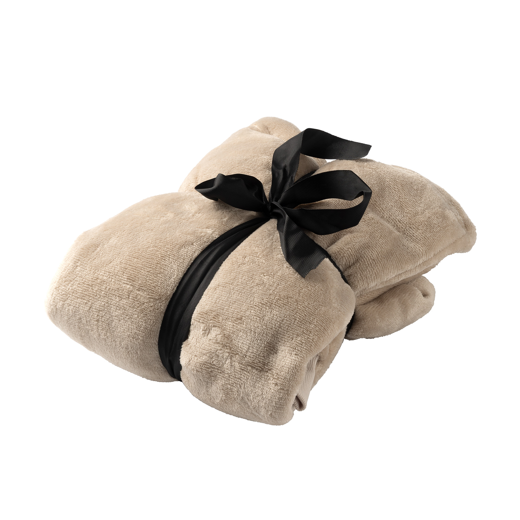 SHERRY - hoodie 50x70 cm - snuggle hoodie - kinderen - fleece met sherpa voering - Pumice Stone - beige  