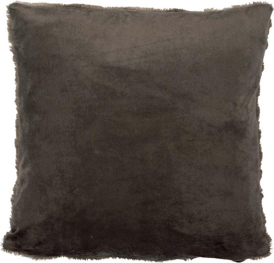 TOMY - Kussenhoes Taupe 45x45 cm