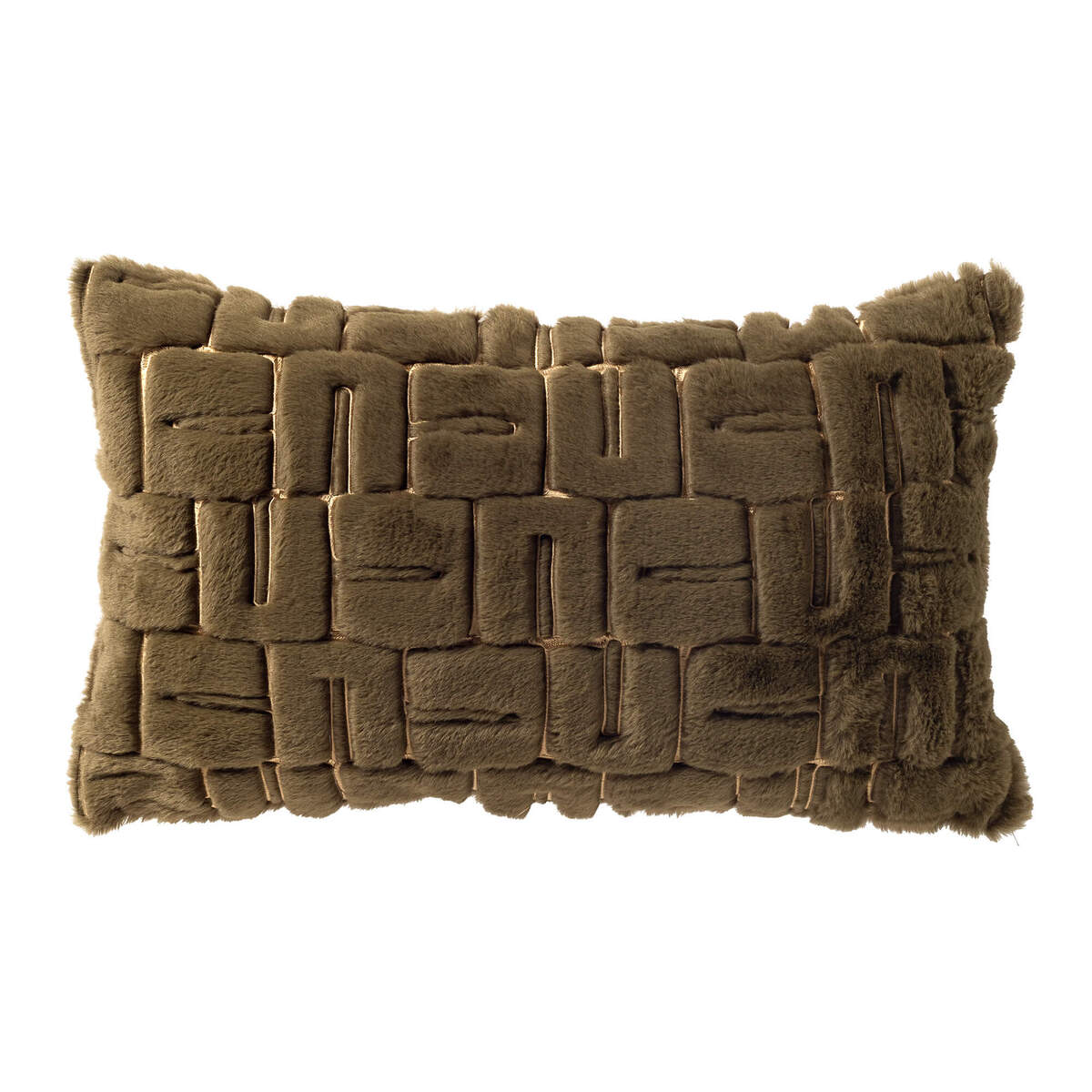 DORIS - Sierkussen 30x50 cm - Military Olive - Groen
