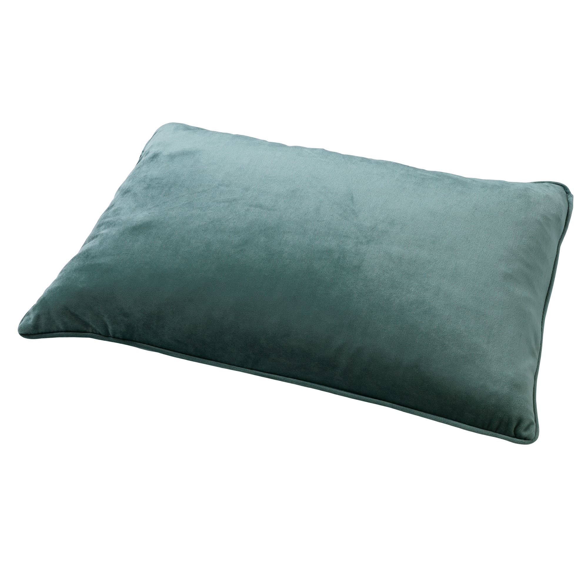 FINN - Sierkussen 40x60 cm - velvet - effen kleur - Sagebrush Green - groen
