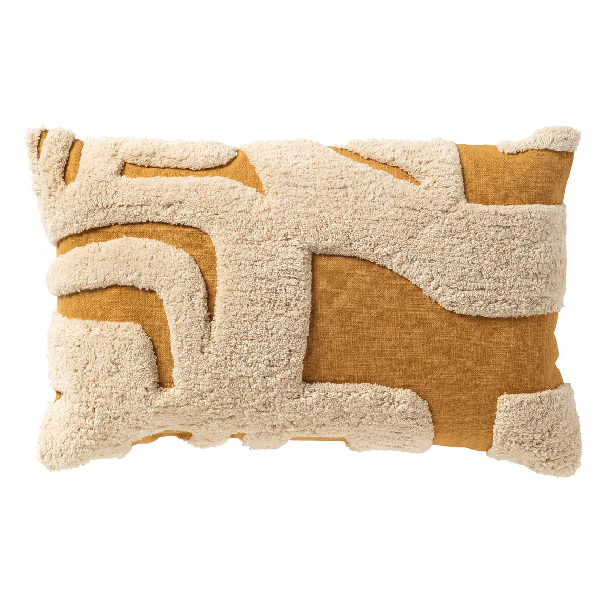 MILLY - sierkussen 30x50 cm - Chai Tea - geel