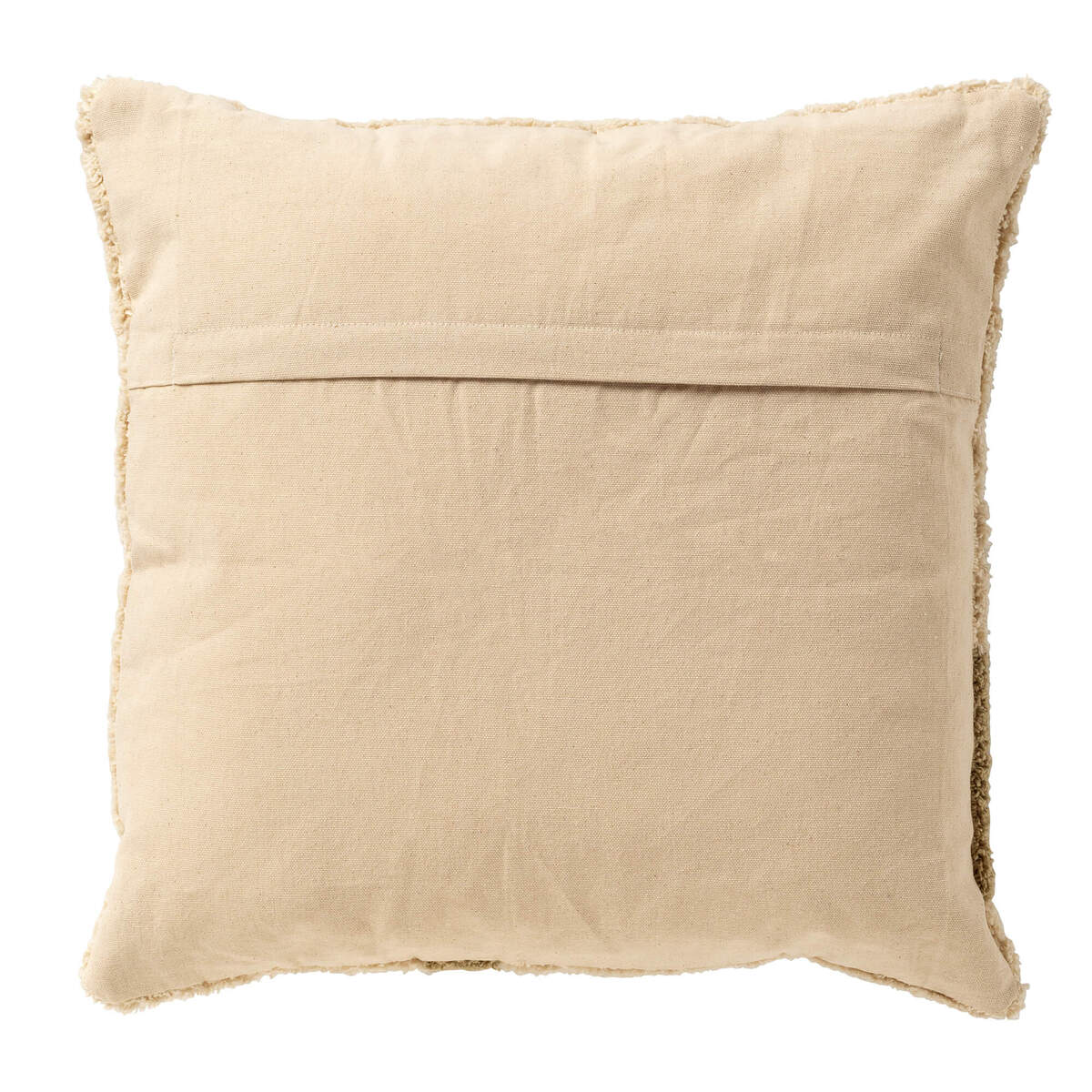 JUNA - sierkussen 45x45 cm - Sponge - groen
