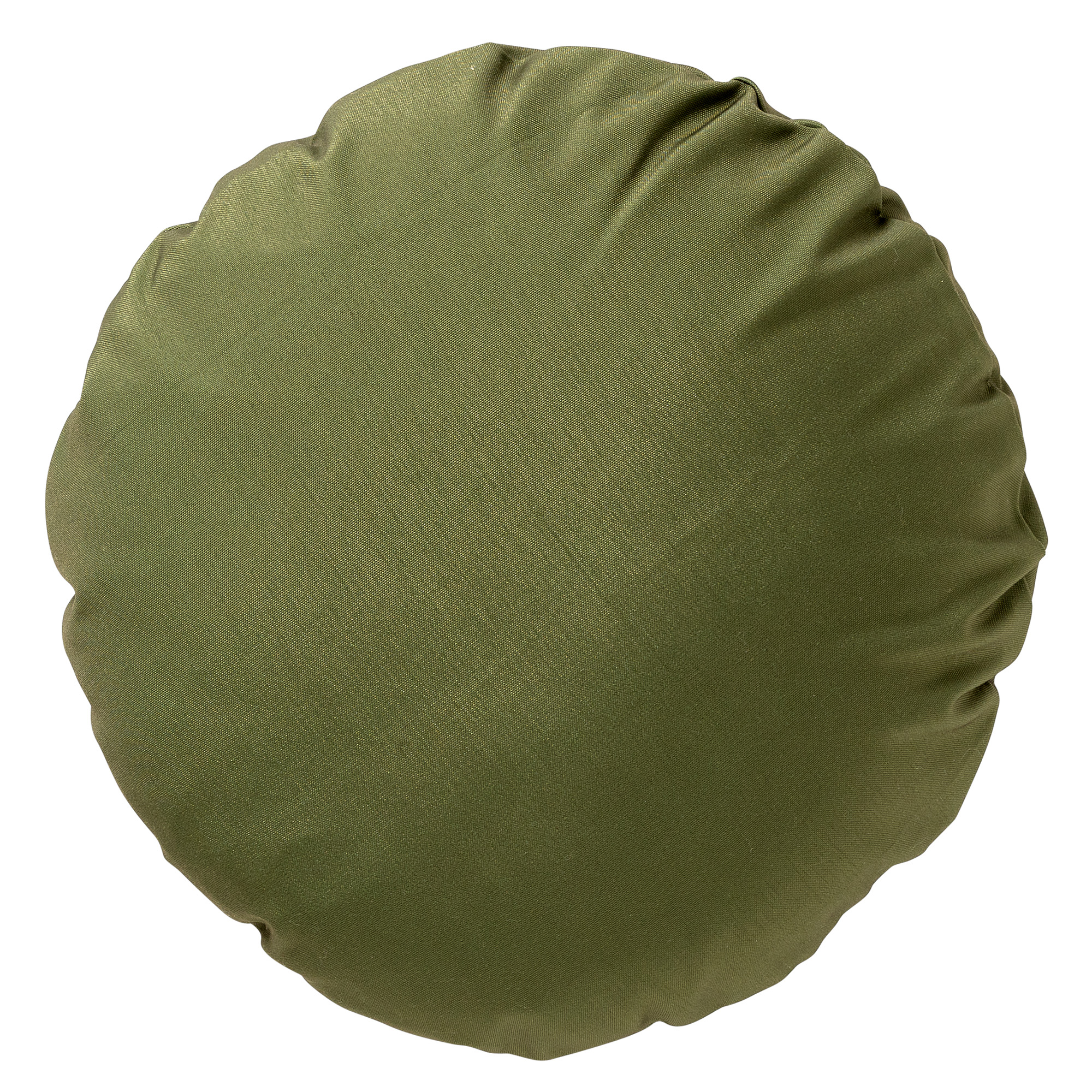 SOL - Sierkussen rond outdoor 40 cm Olive Branch - waterafstotend en uv-bestendig - groen