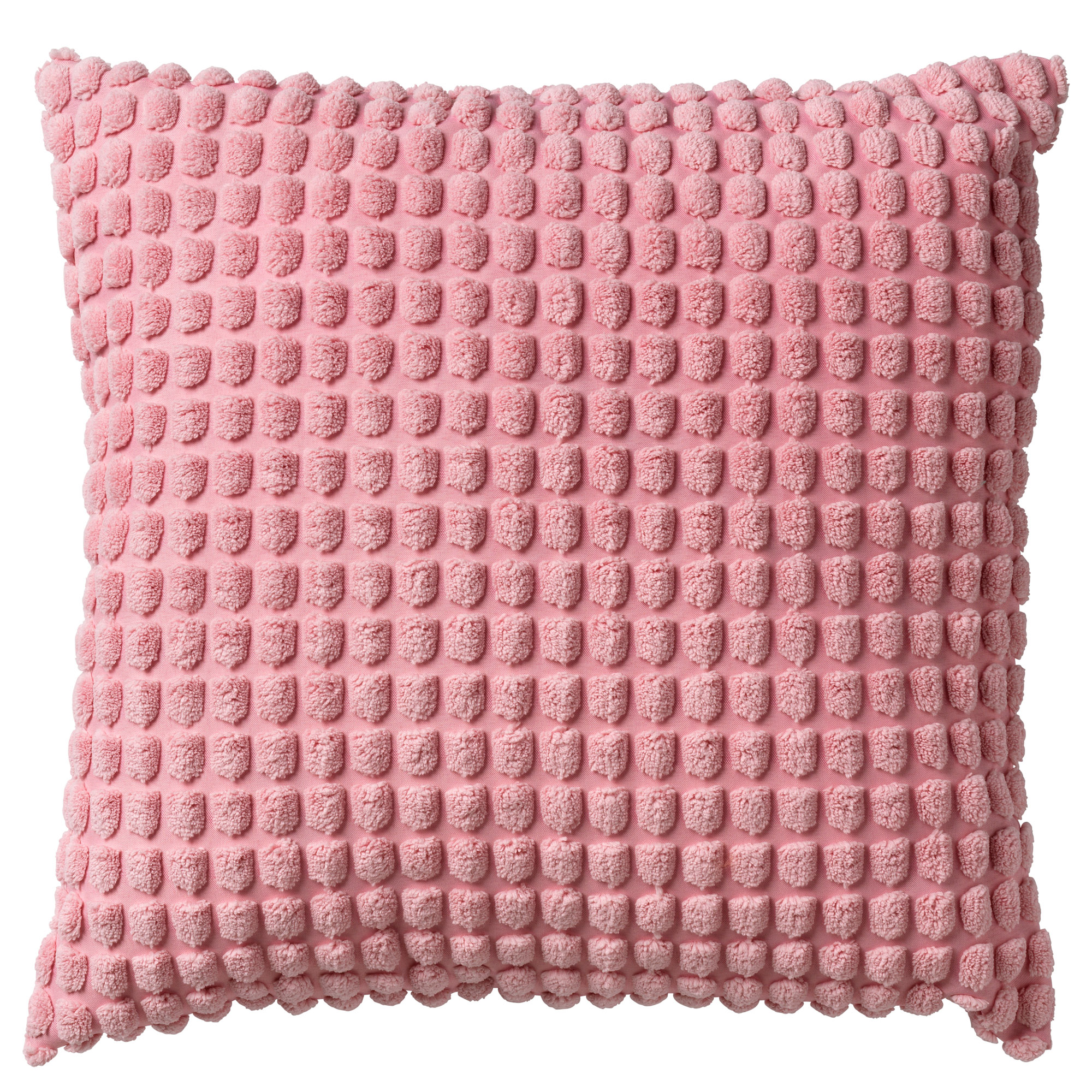 ROME - Sierkussen uni Coral Blush 45x45 cm - roze