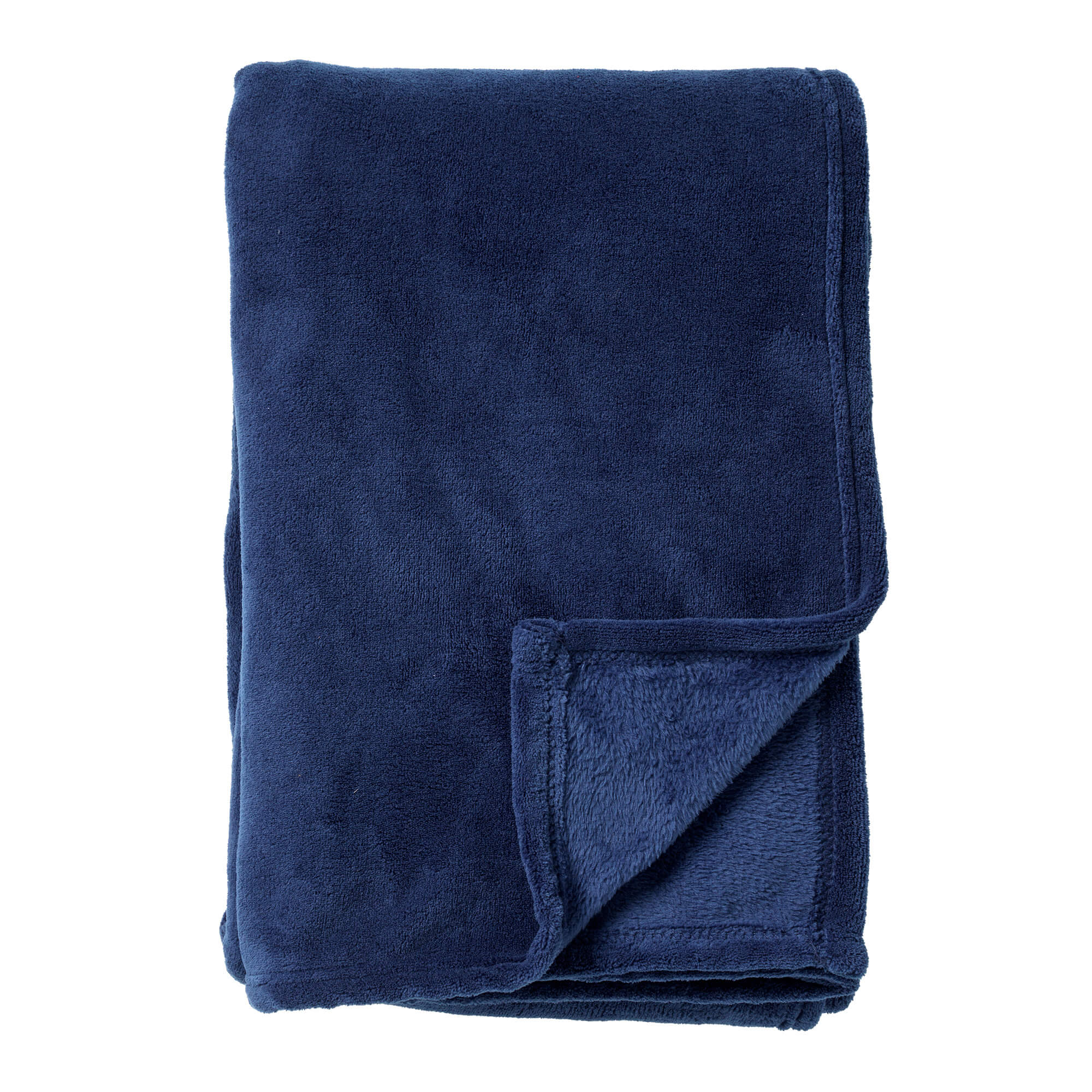 VOORDEELSET - 3-delig - Cosy Corner - 2 sierkussens 45x45 cm - 1 plaid 150x200 cm - blauw