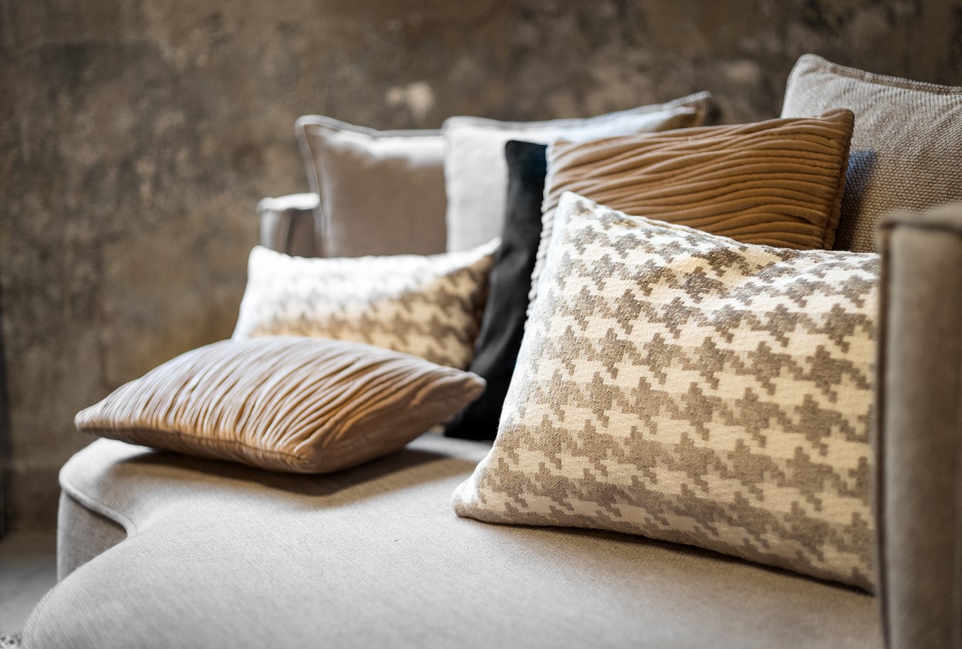 CHARLOTTE | Coussin 30x50 cm | Naturel | Hoii | avec rembourrage durable