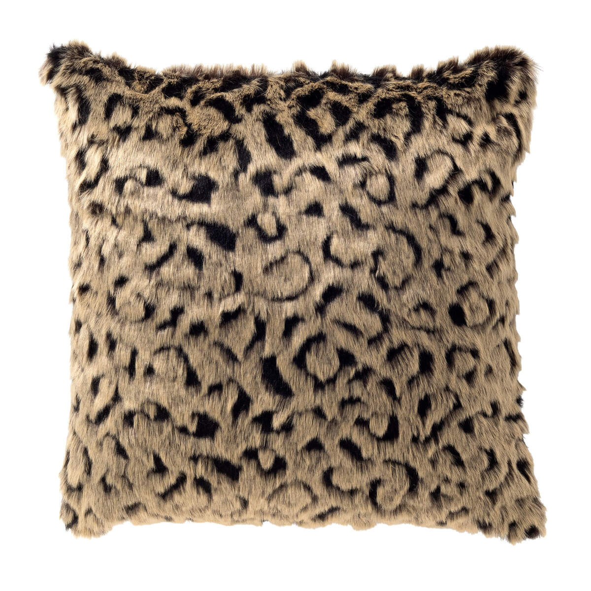 KEYAN - sierkussen 45x45 cm - Rocky Road - bruin