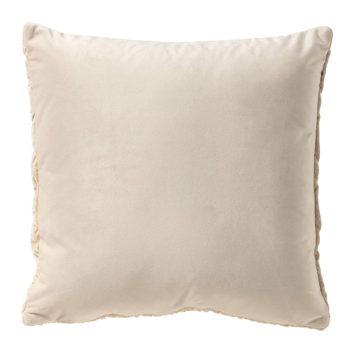 ZION - Sierkussen 45x45 cm - Tofu - Beige