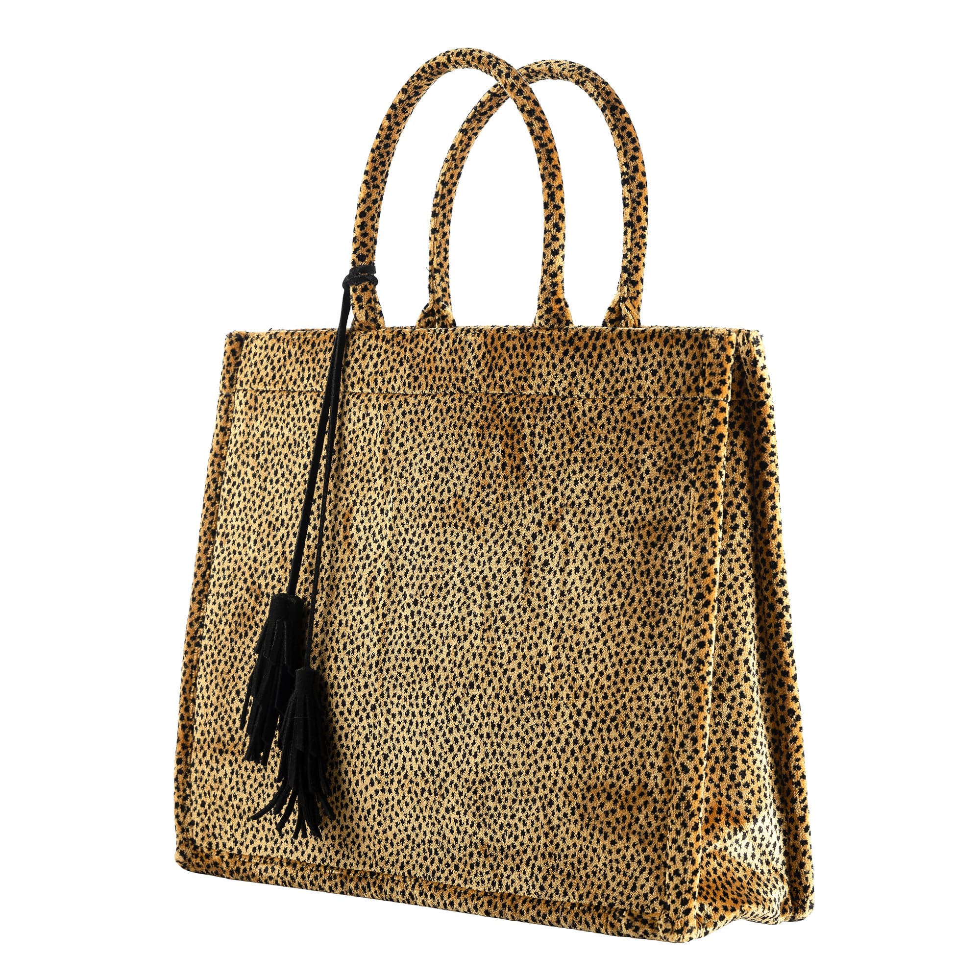 ELISABETH | tote-bag | shopper | 43x34x13 cm | Tobacco Brown | bruin | multicolor | Hoii 