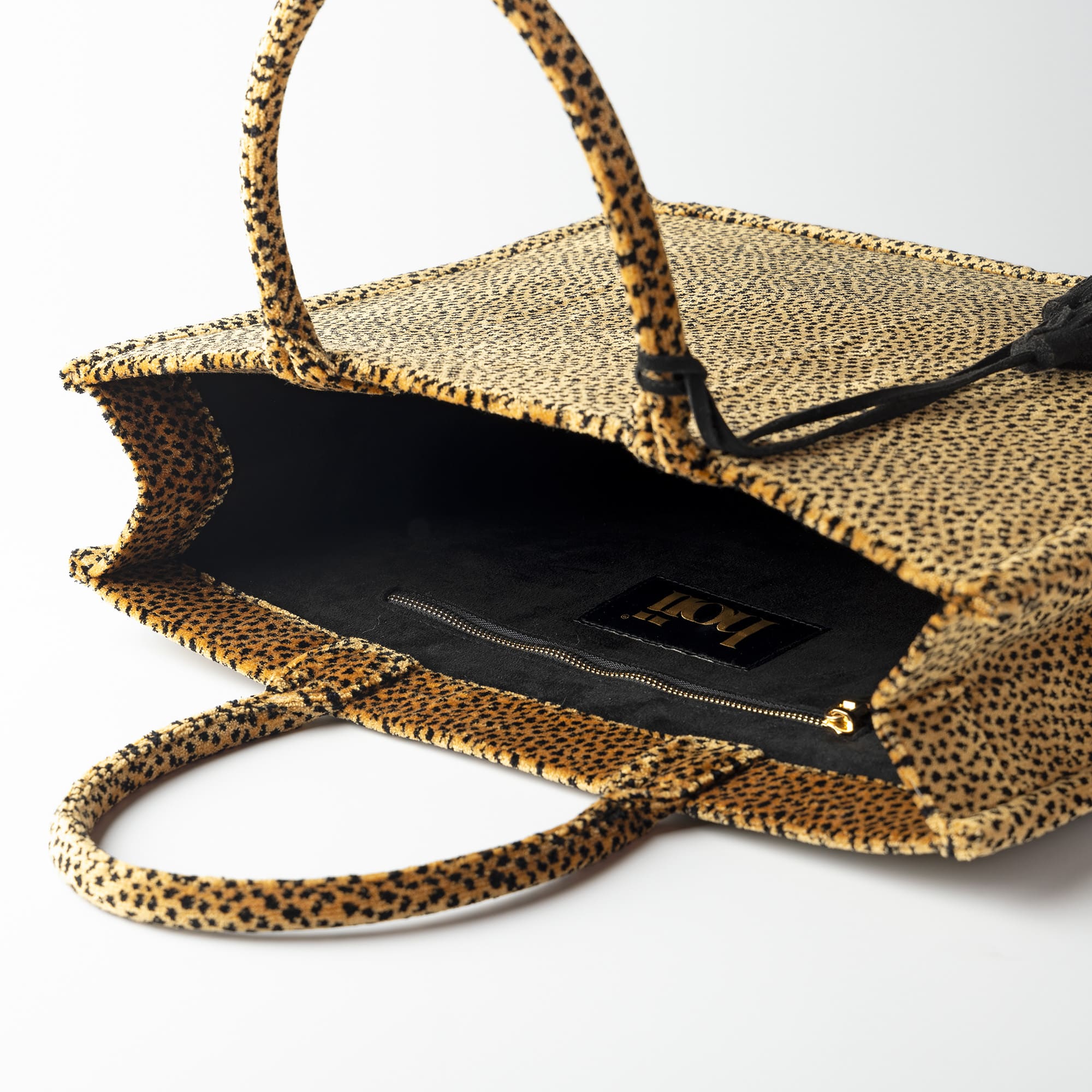 ELISABETH | tote-bag | shopper | 43x34x13 cm | Tobacco Brown | bruin | multicolor | Hoii 