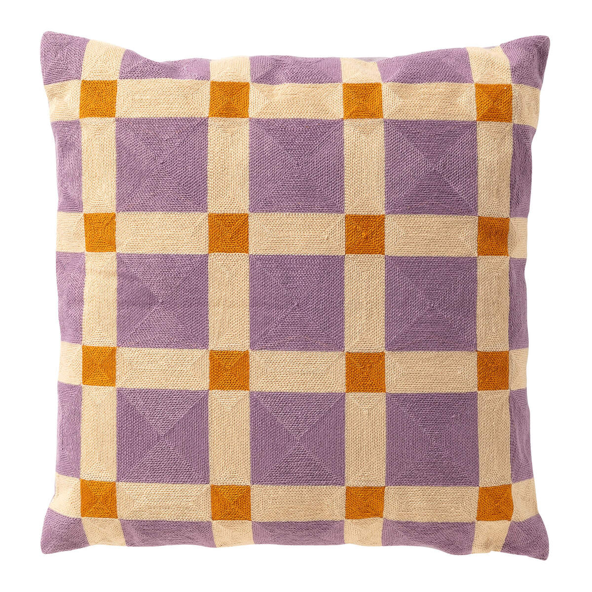 BLOCKS - sierkussen 45x45 cm - Rhapsody - paars