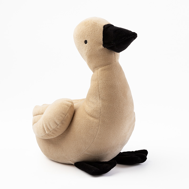 DUCK - Deurstopper 27x12x25 cm eend - Pumice Stone - beige