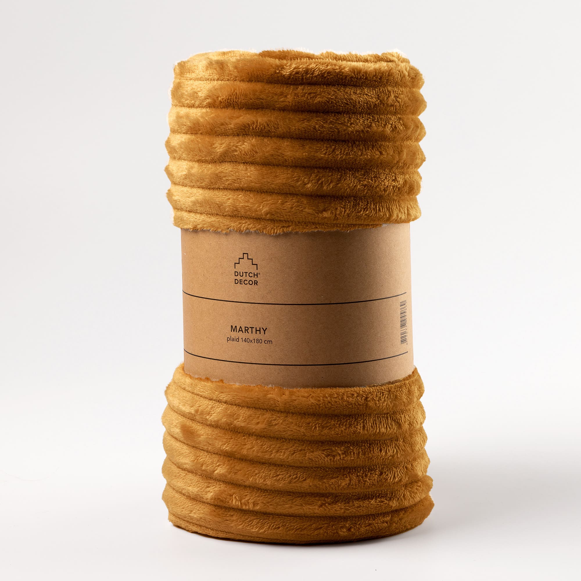 MARTHY - Plaid 140x180 cm - Chai Tea - geel MARTHY - Plaid 140x180 cm - Chai Tea - geel