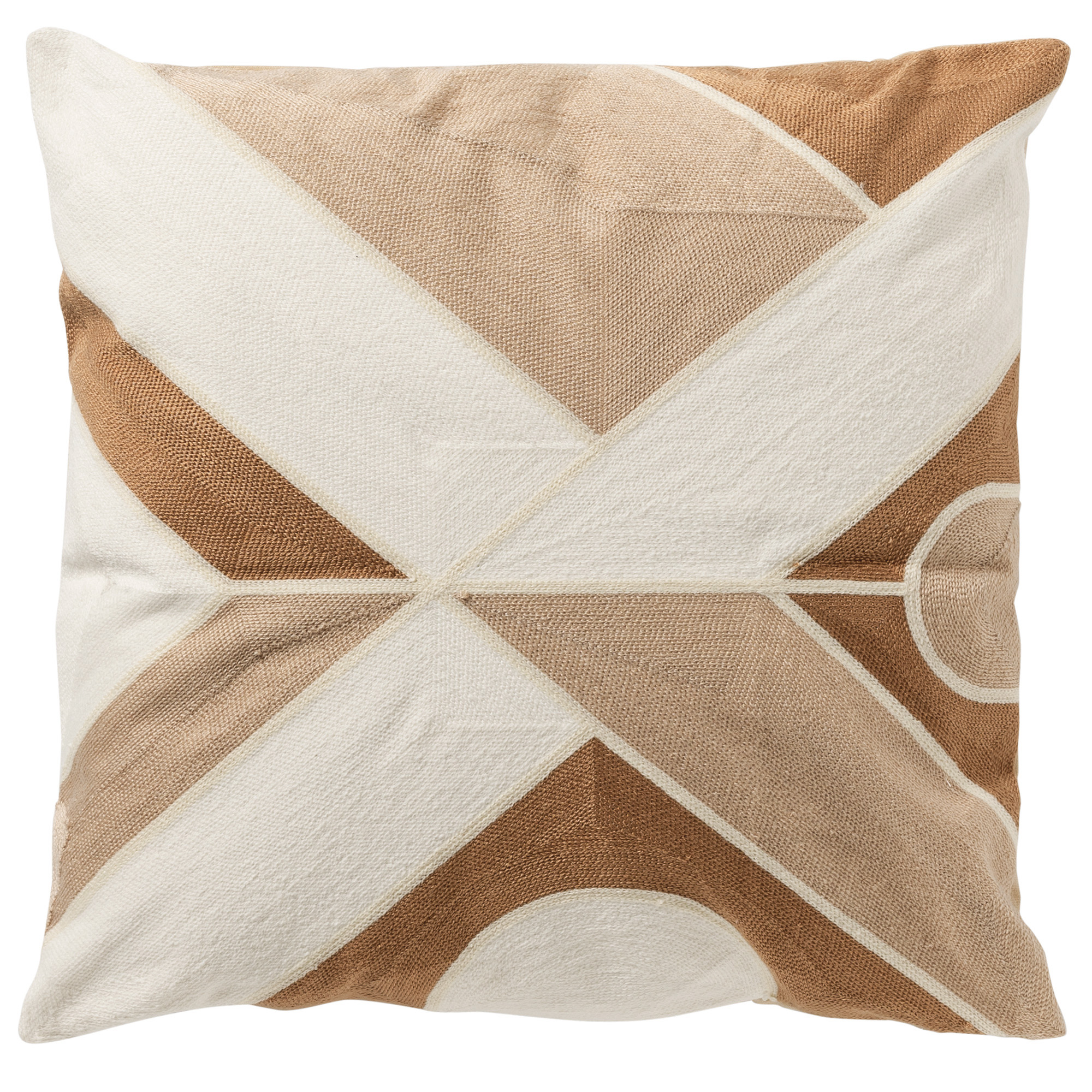 DANNY - Sierkussen Semolina 45x45 cm - beige