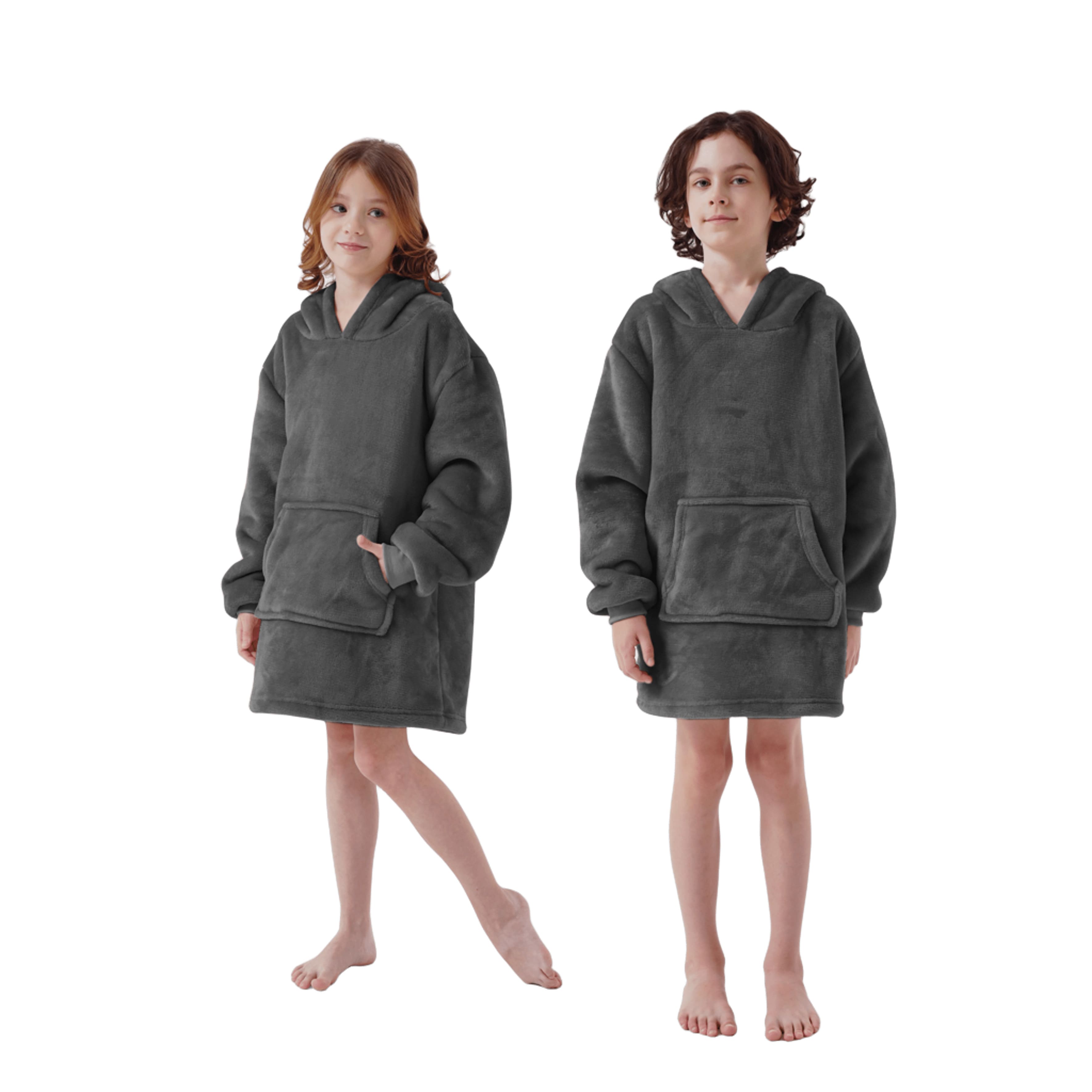 SHERRY - hoodie 50x70 cm - kinderen - Raven - zwart