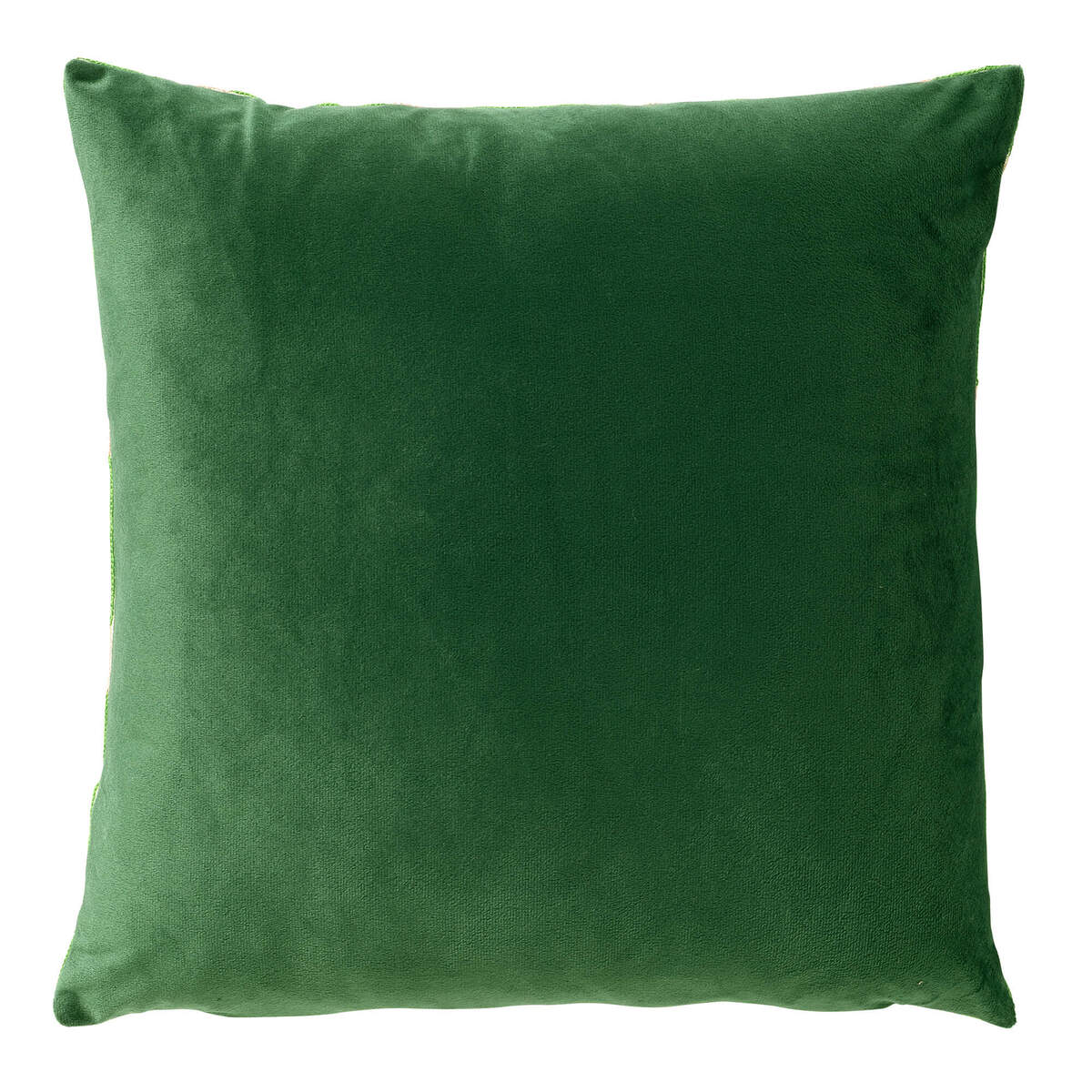 BLOCKS - sierkussen 45x45 cm - geblokt patroon - geborduurd - Courtyard - groen