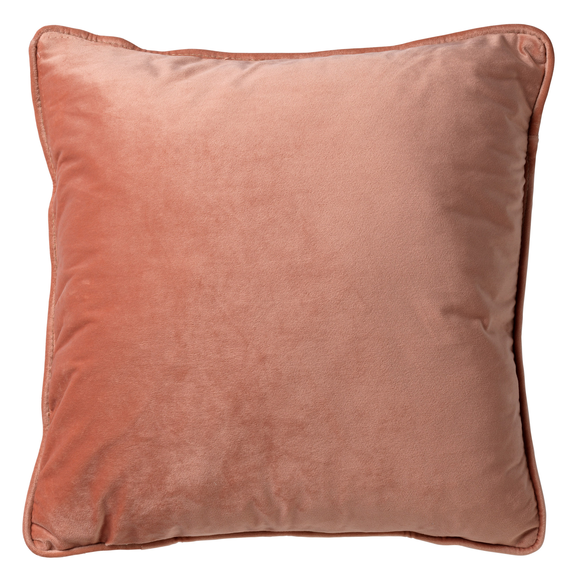 FINN - Kussenhoes velvet 45x45 cm -  Muted Clay - roze