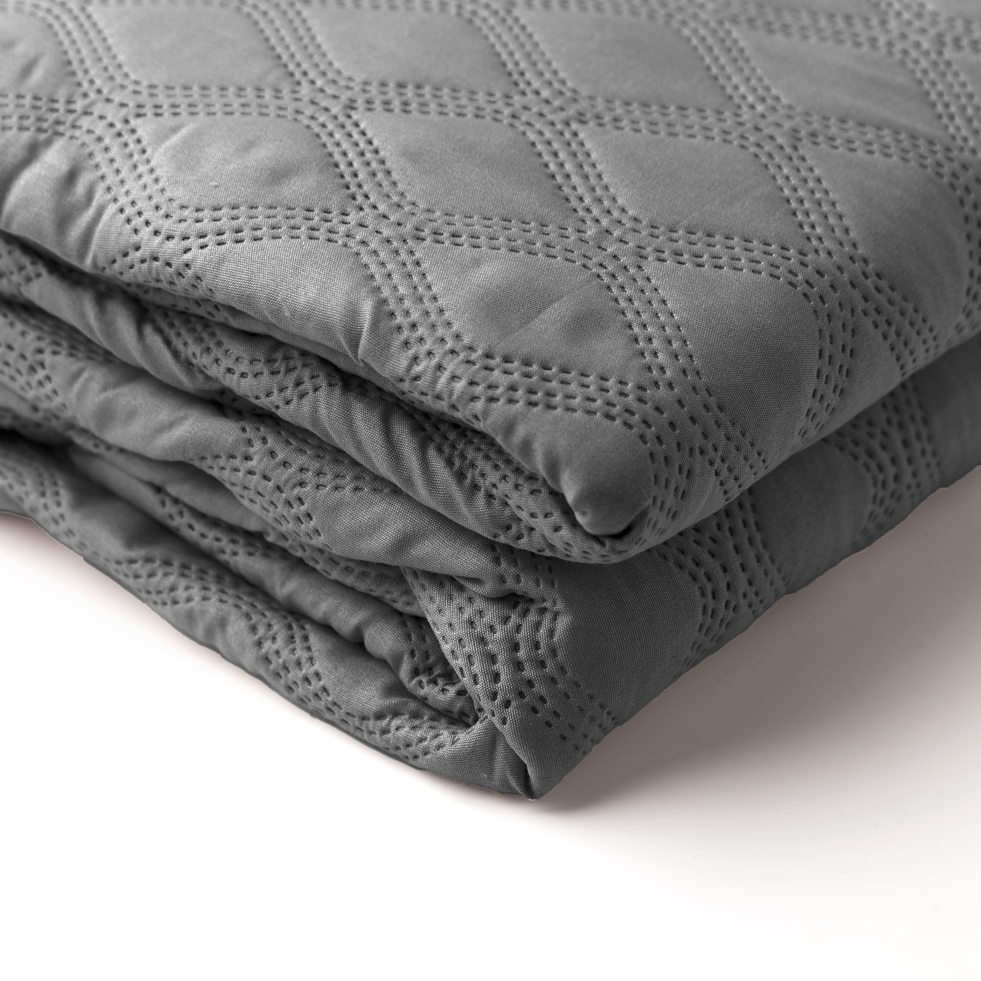 DIANNE - bedsprei 220x240 cm - Charcoal Gray - antraciet