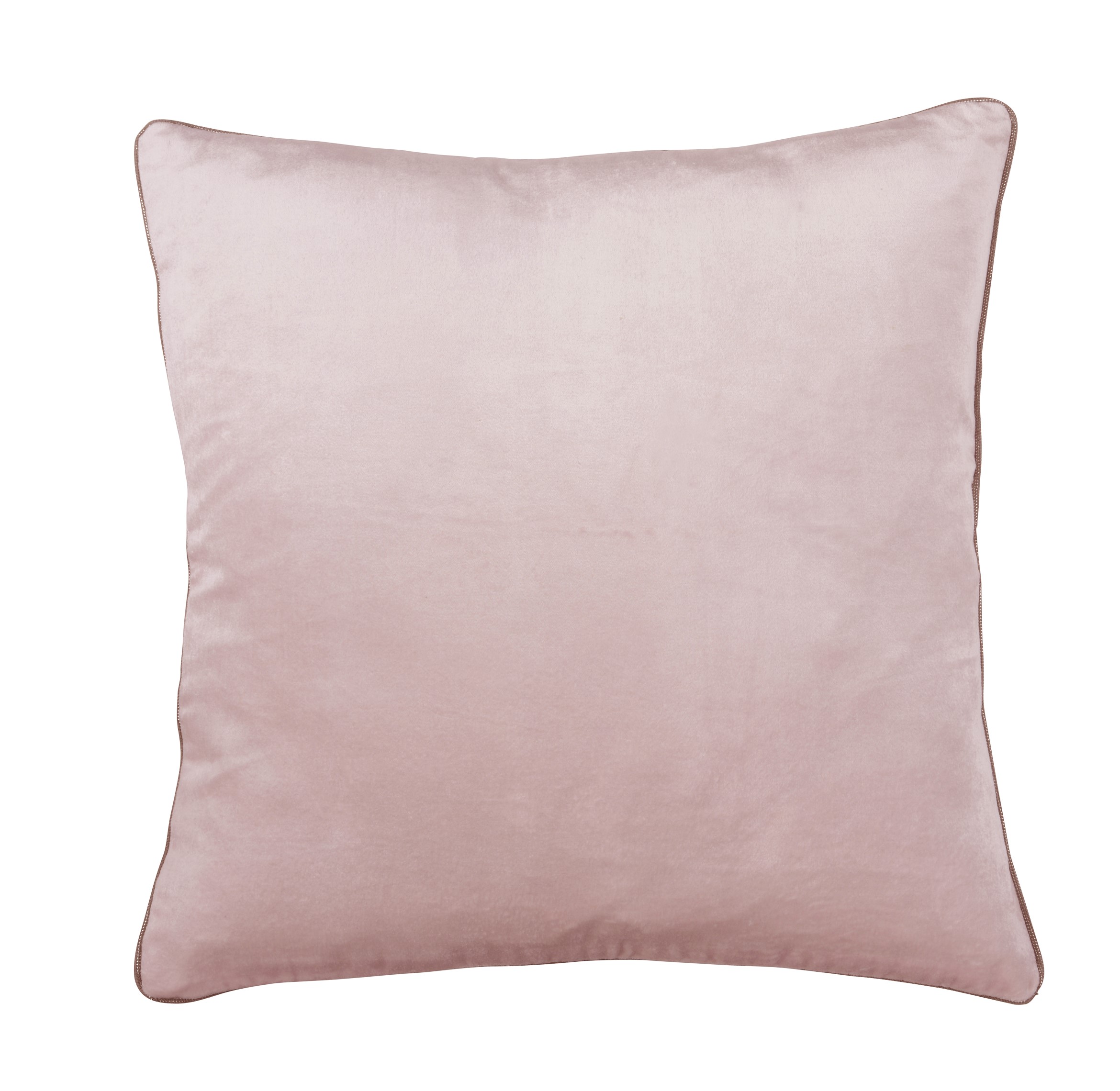 SAAR - Sierkussen 45x45 cm Roze - knopen - velvet - Walra