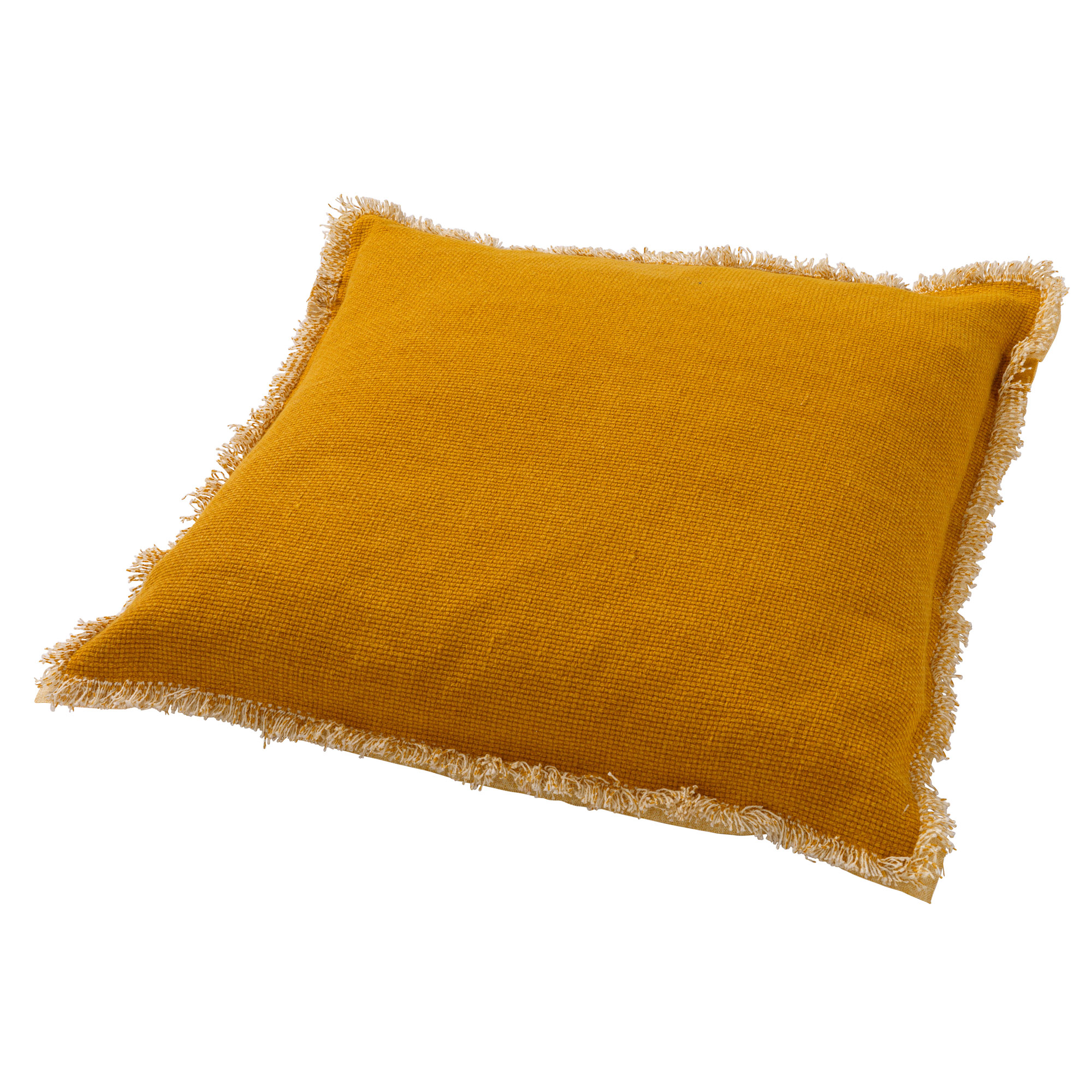 BURTO - Kussenhoes van gewassen katoen Golden Glow 60x60 cm - geel BURTO - Kussenhoes van gewassen katoen Golden Glow 60x60 cm - geel