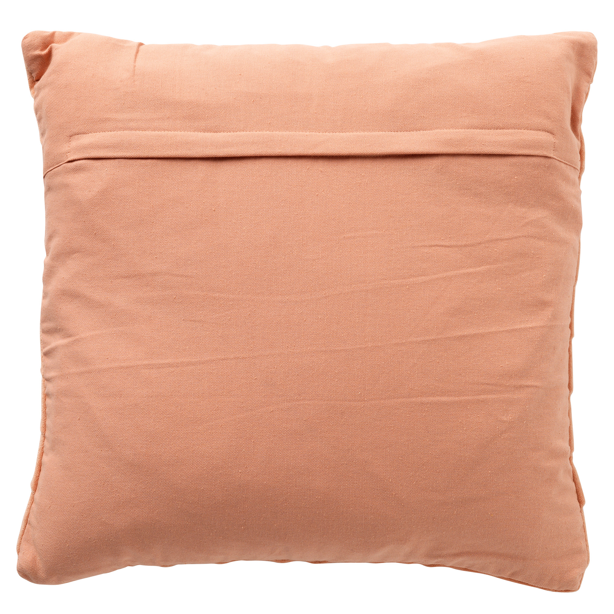 GIDI - Sierkussen 45x45 cm - velvet - effen kleur - Muted Clay - roze