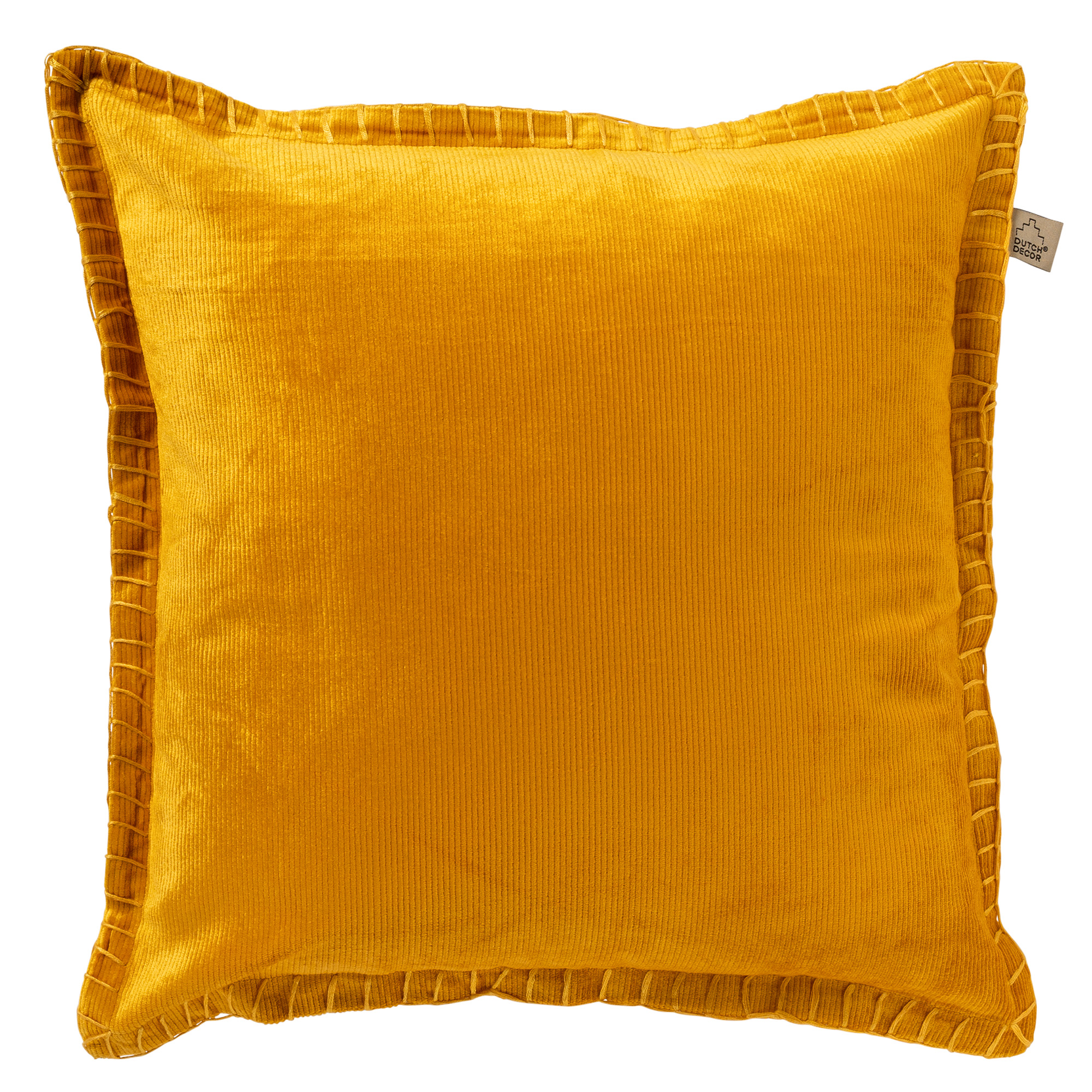 REBEL - Kussenhoes velvet 45x45 cm Golden Glow - geel