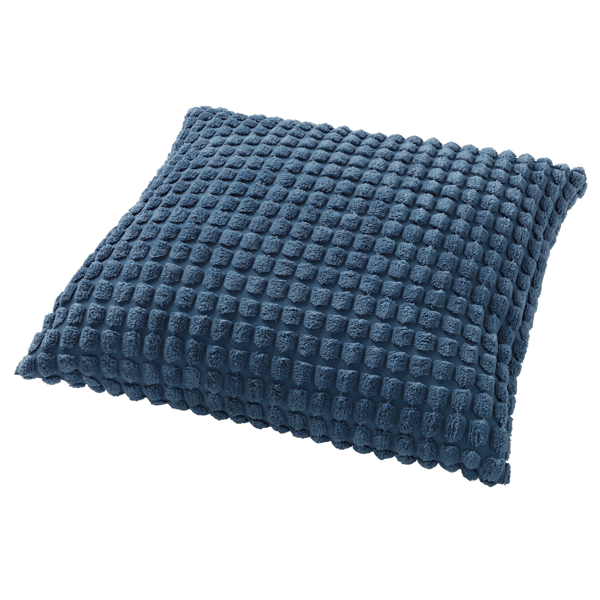 ROME - Sierkussen 45x45 cm - 100% polyester - effen kleur - Insignia Blue - donkerblauw