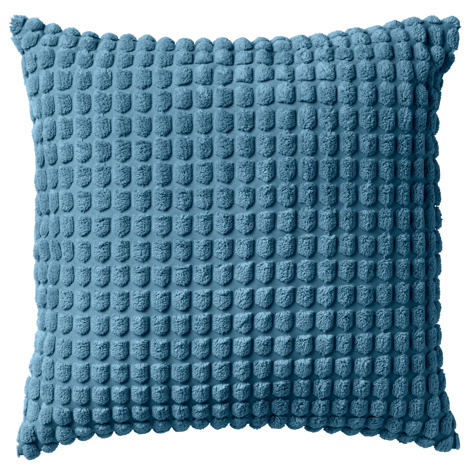 ROME - Sierkussen 45x45 cm - 100% polyester - effen kleur - Provincial Blue - lichtblauw