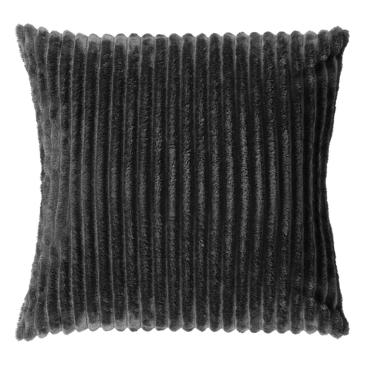 KUSSENSET - 4-delig Mixed Textures - 45x45 cm - inclusief binnenkussens - zwart, antraciet KUSSENSET - 4-delig Mixed Textures - 45x45 cm - inclusief binnenkussens - zwart, antraciet
