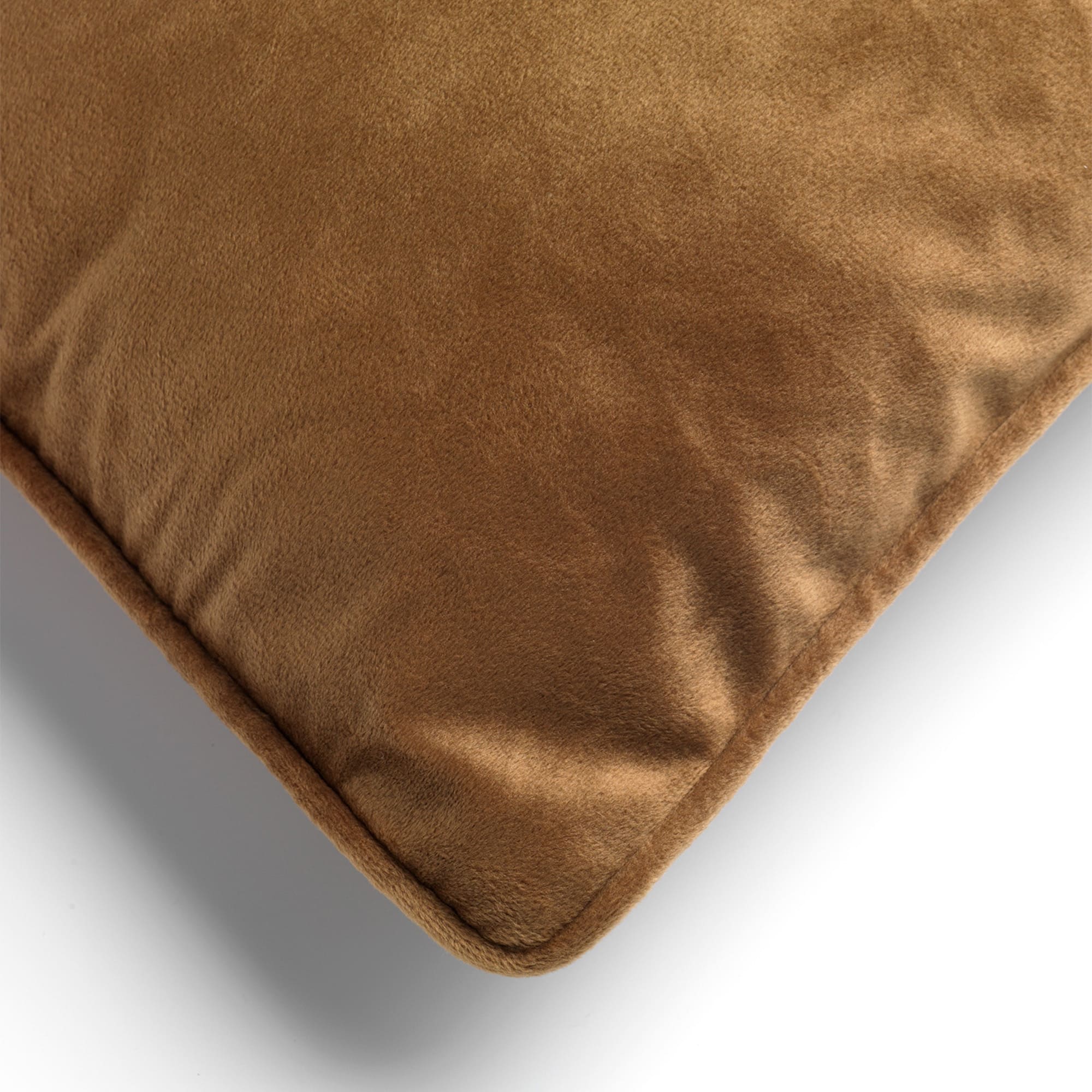 FINN - Sierkussen 30x50 cm - velvet - lendekussen - Tobacco Brown - bruin