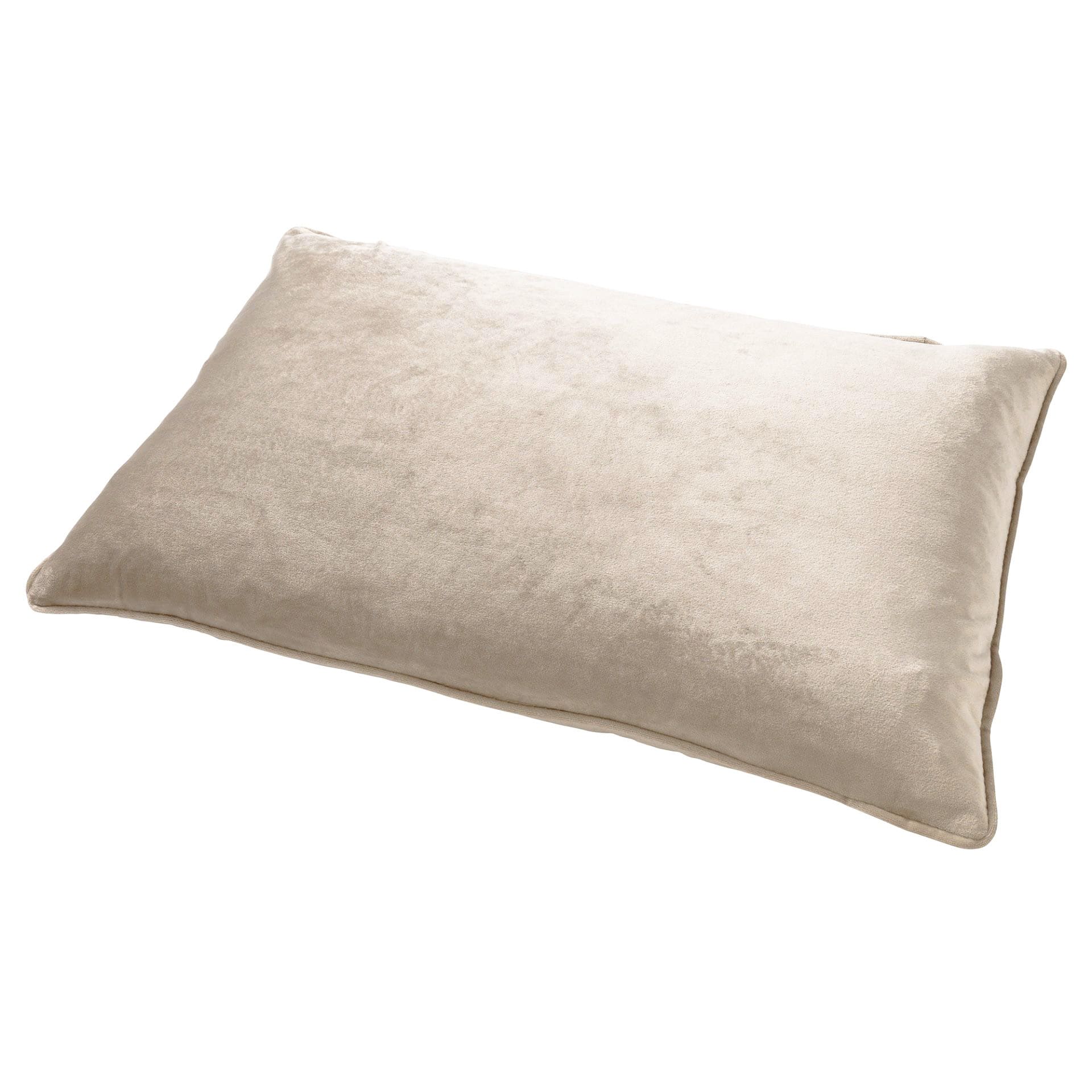FINN - Kussenhoes 40x60 cm - velvet - effen kleur - Pumice Stone - beige