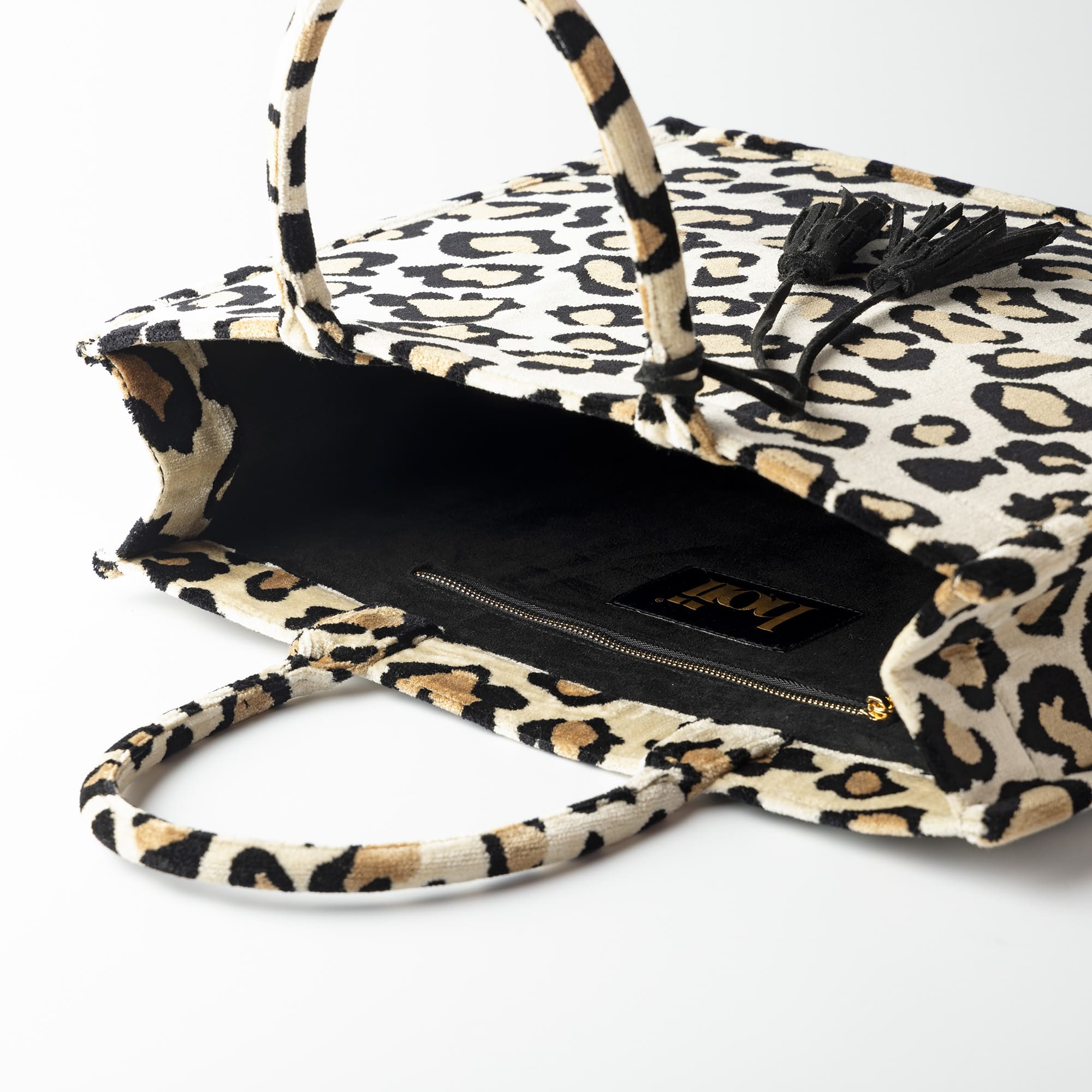 EVITA | tote-bag | shopper | 43x34x13 cm | Pumice Stone | beige | multicolor | Hoii 