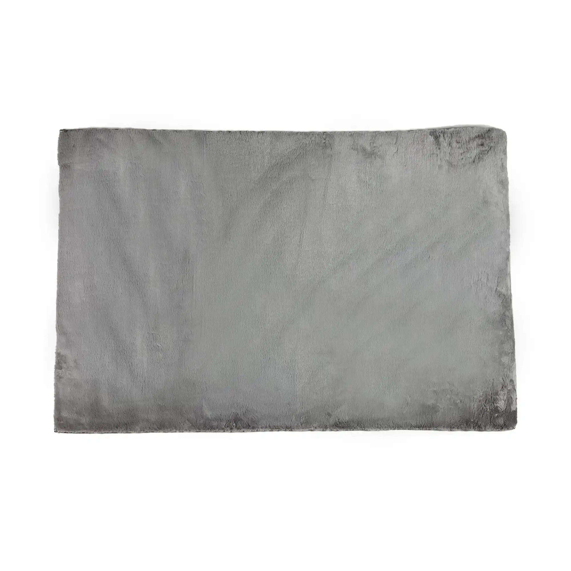 KIMMY - Vloerkleed 100x150 cm -  imitatiebont - Ashes of Roses - antraciet