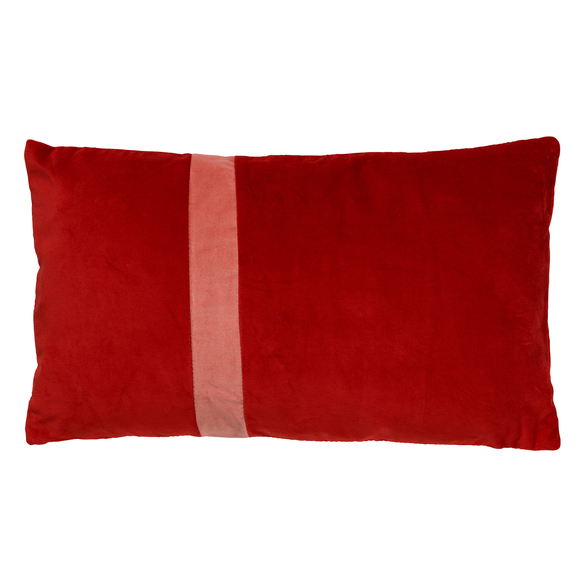 PIPPA - Kussenhoes velvet 30x50 cm -  Aurora Red - rood