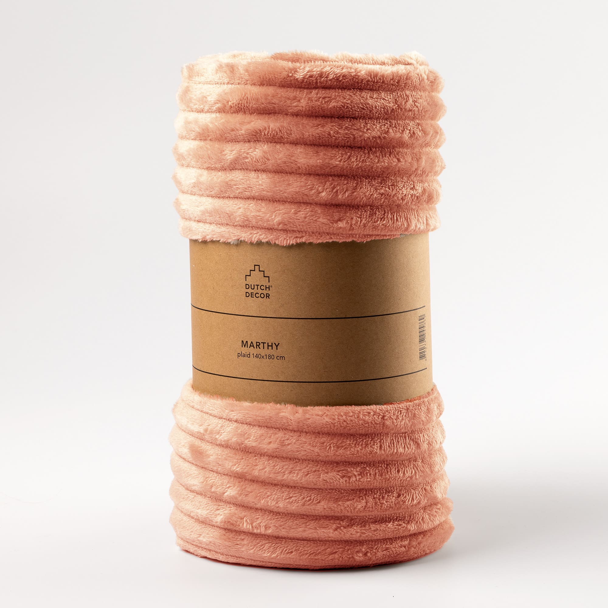 MARTHY - Plaid 140x180 cm - Muted Clay - Roze MARTHY - Plaid 140x180 cm - Muted Clay - Roze