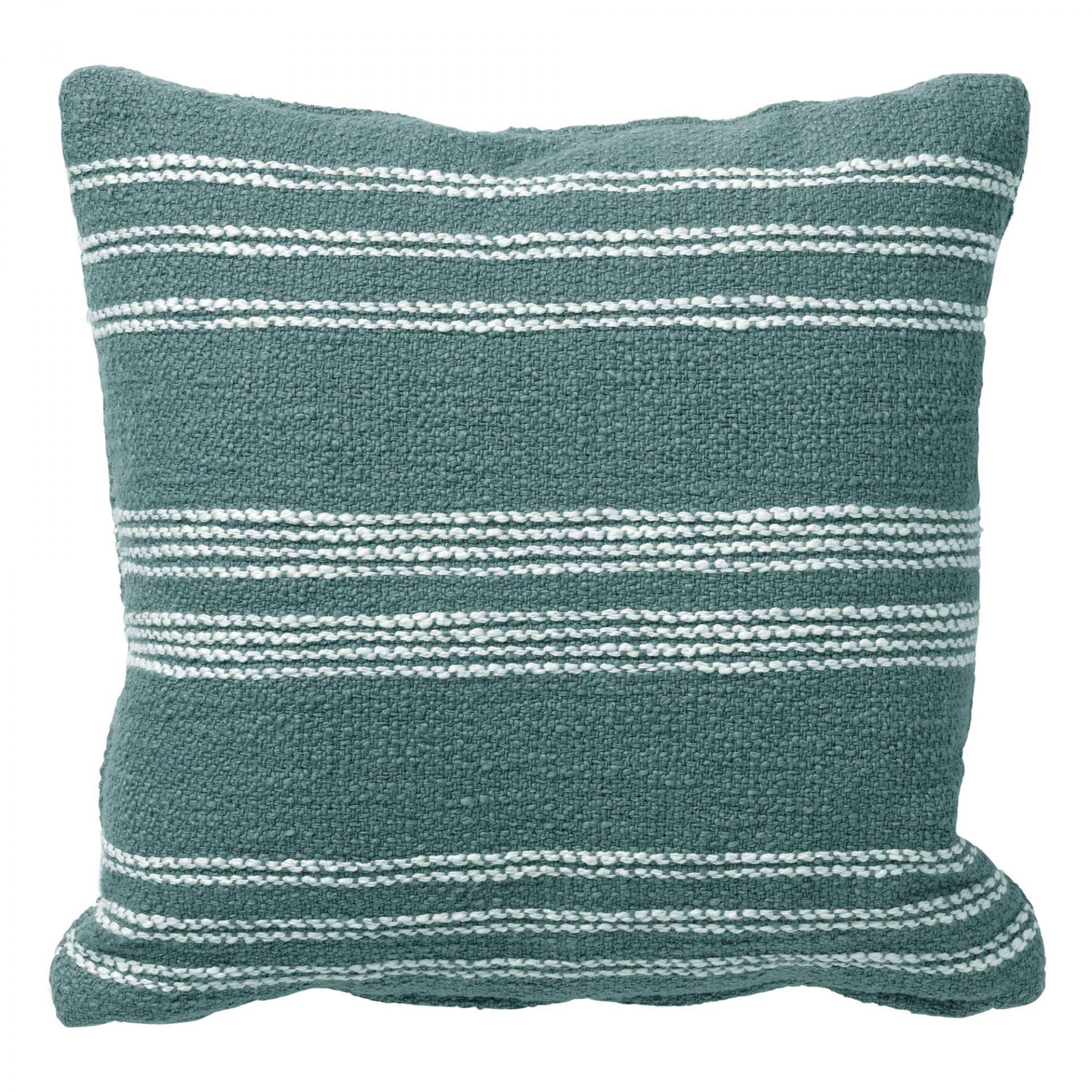 RIZA - Sierkussen van katoen 45x45 cm Sagebrush Green - groen