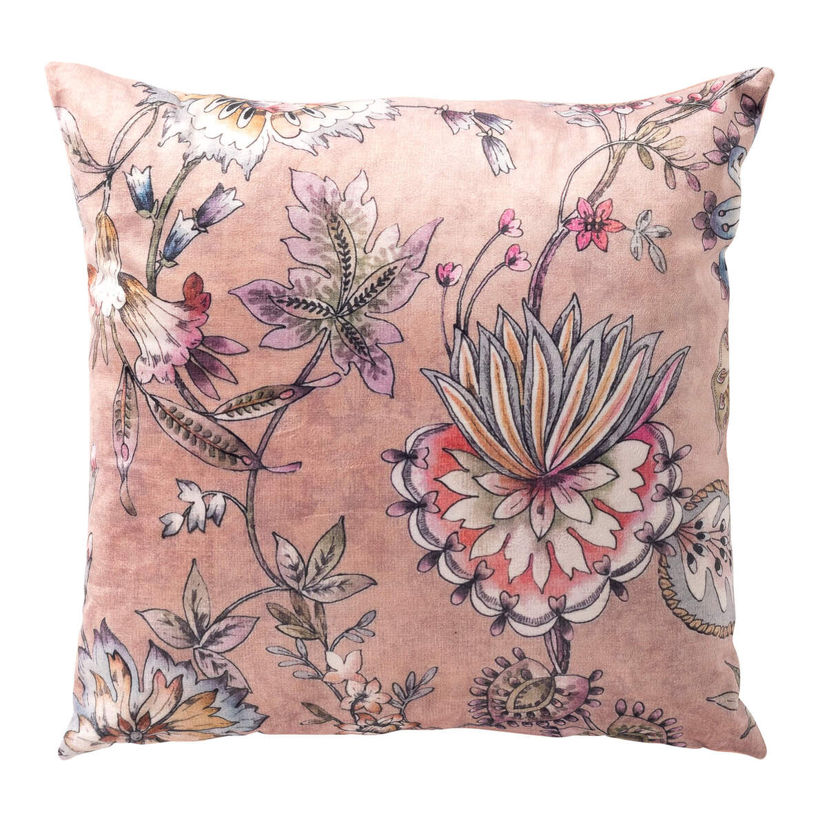 FLORE - sierkussen 45x45 cm - Misty Rose - roze