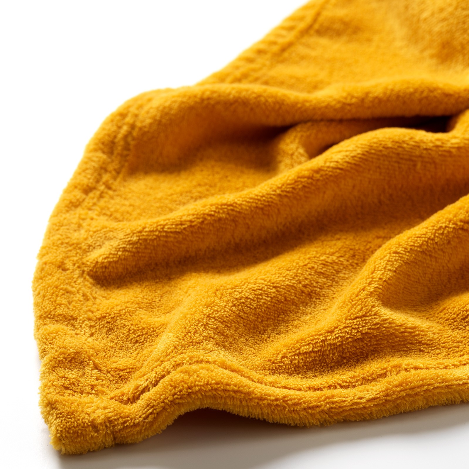 HARVEY - Plaid fleece 150x200 cm - Golden Glow - geel - superzacht HARVEY - Plaid fleece 150x200 cm - Golden Glow - geel - superzacht