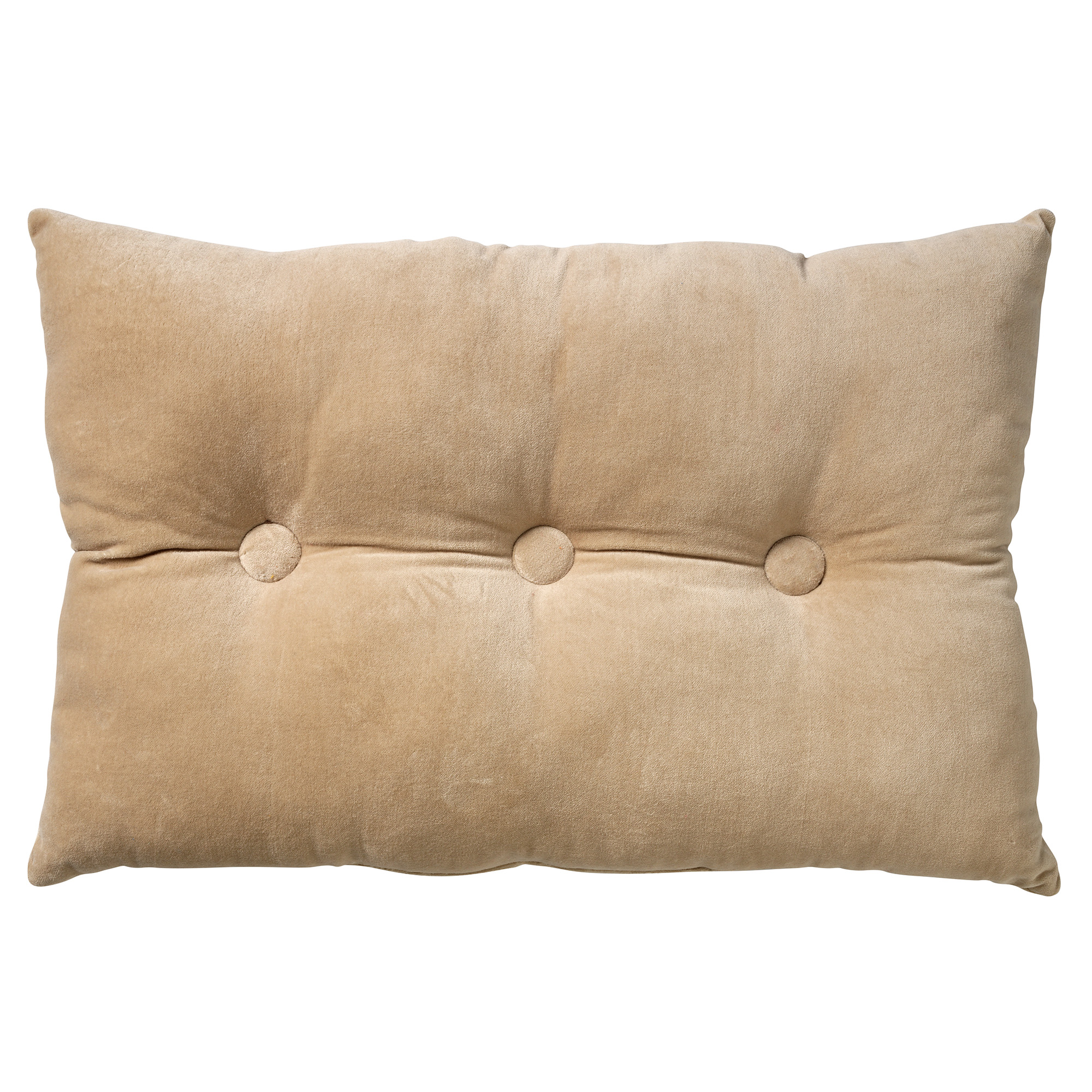 VALERIE - Sierkussen 40x60 cm - velvet - met knopen - Pumice Stone - beige VALERIE - Sierkussen 40x60 cm - velvet - met knopen - Pumice Stone - beige
