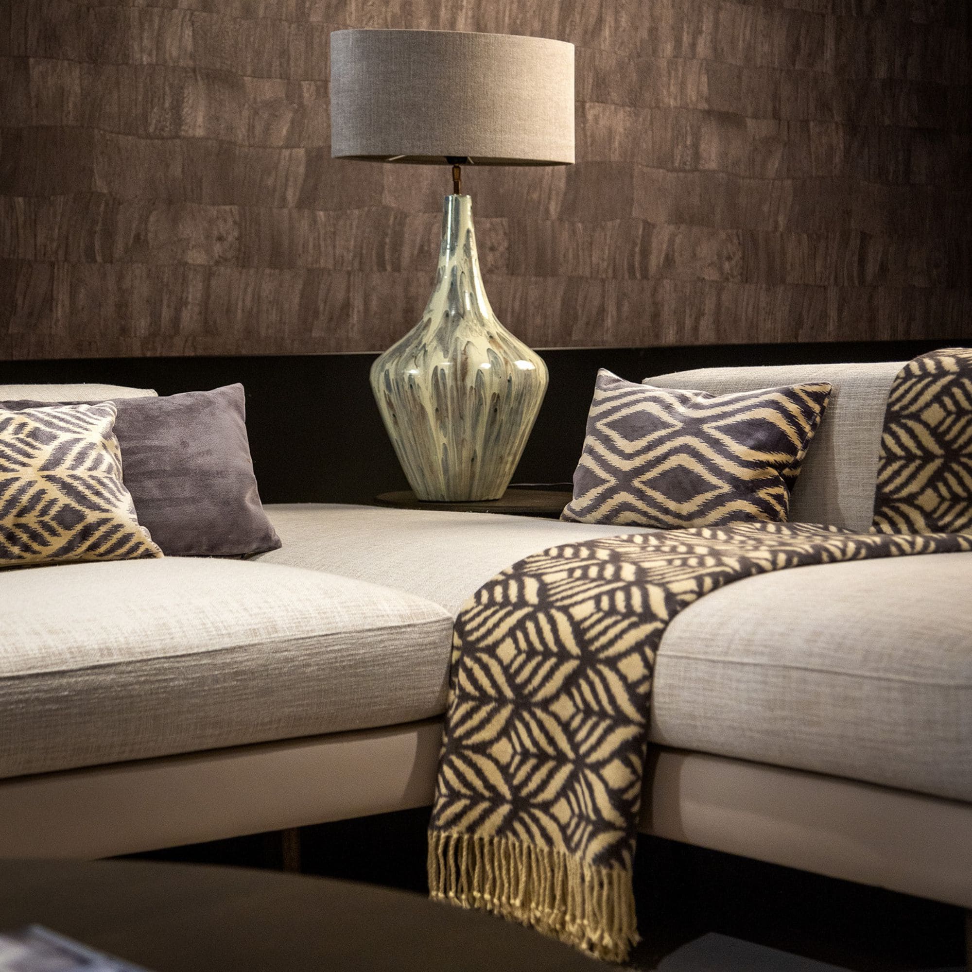 ALEXANDRA | plaid 150x200 cm | Charcoal Gray | antraciet | Hoii