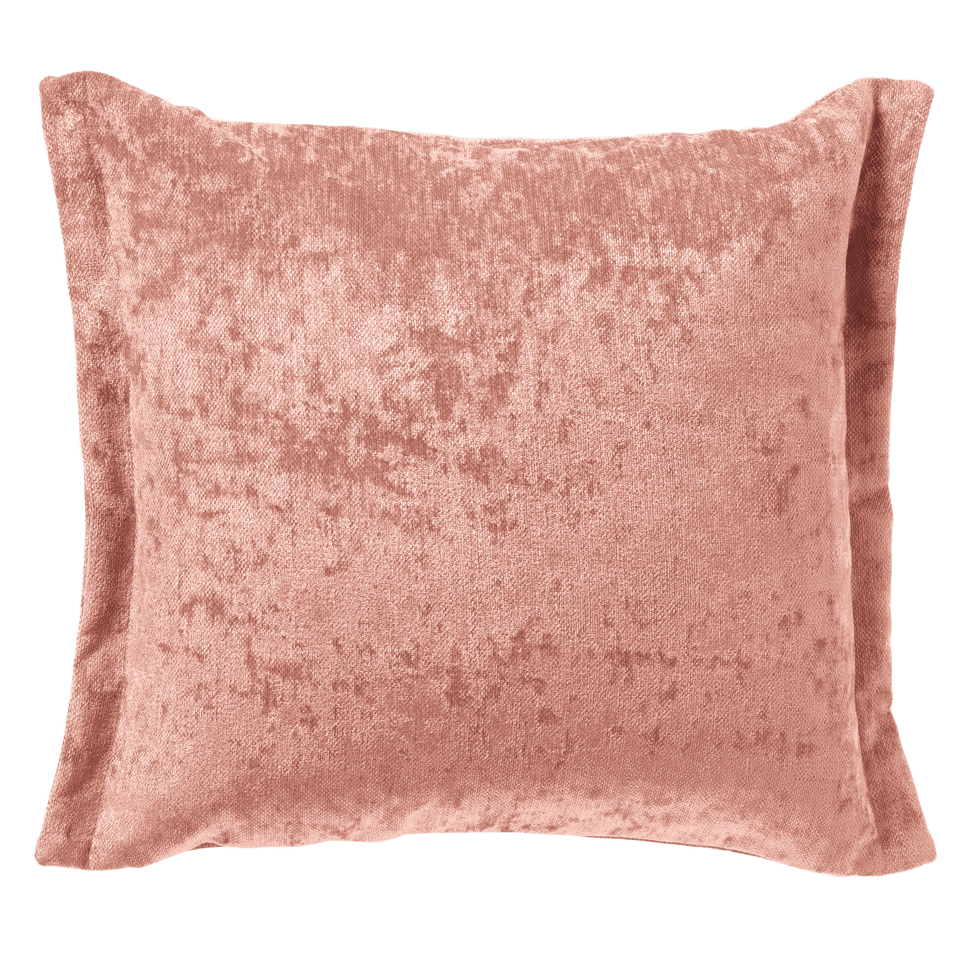 LEWIS - Sierkussen 45x45 cm Muted Clay - roze