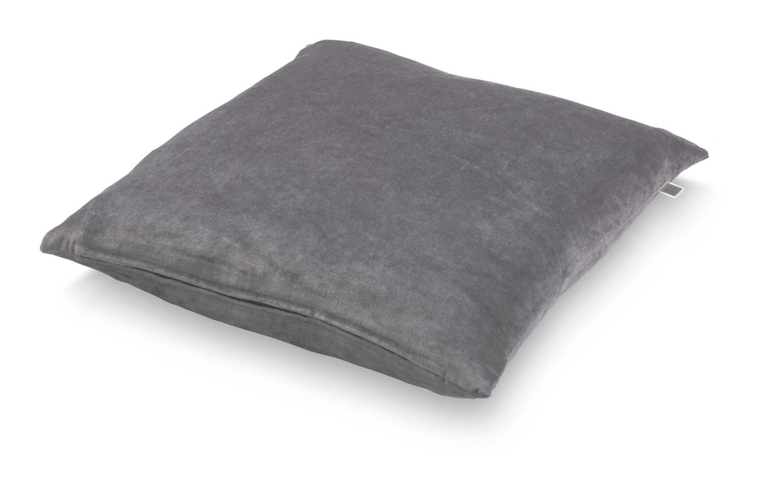 CIDO - Kussenhoes velvet donker grijs 45x45 cm